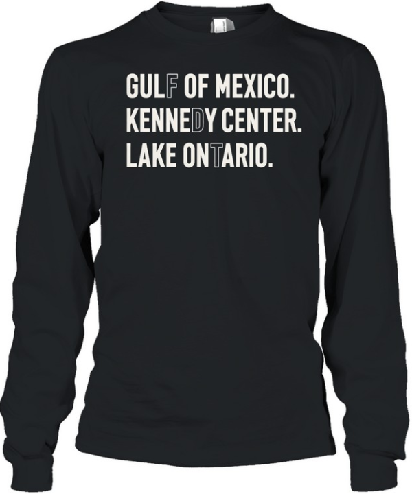 Lake Ontario Gulf Of Mexico Tee Long Sleeved T-shirt