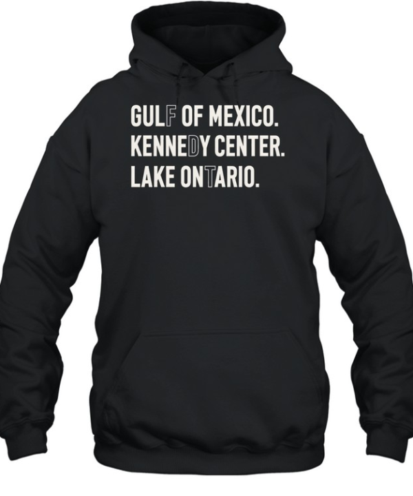 Lake Ontario Gulf Of Mexico Tee Unisex Hoodie