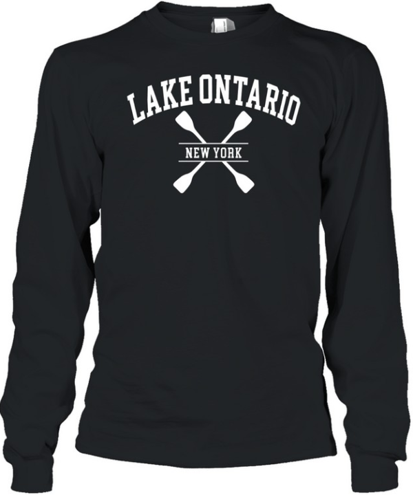 Lake Ontario New York Long Sleeved T-shirt