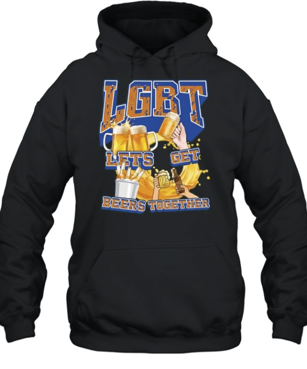LGBT Lets Get Beers Together  Unisex Hoodie