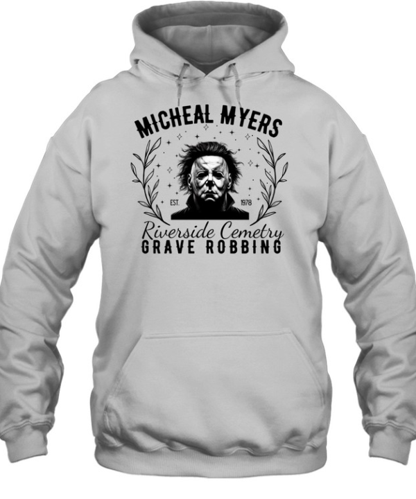Michael Myers Masked Slasher Portrait Halloween T- Unisex Hoodie