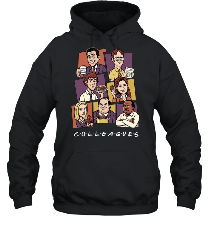 Michael Scott Dwight Schrute Jim Halpert Pam Beesly The Office Colleagues Unisex Hoodie Michael Scott Dwight Schrute Jim Halpert Pam Beesly The Office Colleagues Unisex Hoodie