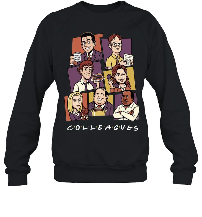 Michael Scott Dwight Schrute Jim Halpert Pam Beesly The Office Colleagues Unisex Sweatshirt Michael Scott Dwight Schrute Jim Halpert Pam Beesly The Office Colleagues Unisex Sweatshirt