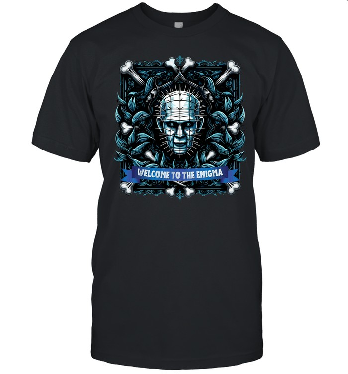 Pinhead Welcome To The Enigma Hellraiser Cenobite Horror Classic Men's T-shirt Pinhead Welcome To The Enigma Hellraiser Cenobite Horror Classic Men's T-shirt