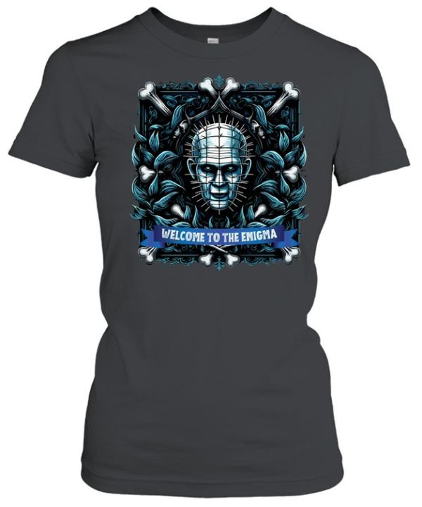 Pinhead Welcome To The Enigma Hellraiser Cenobite Horror  Classic Women's T-shirt