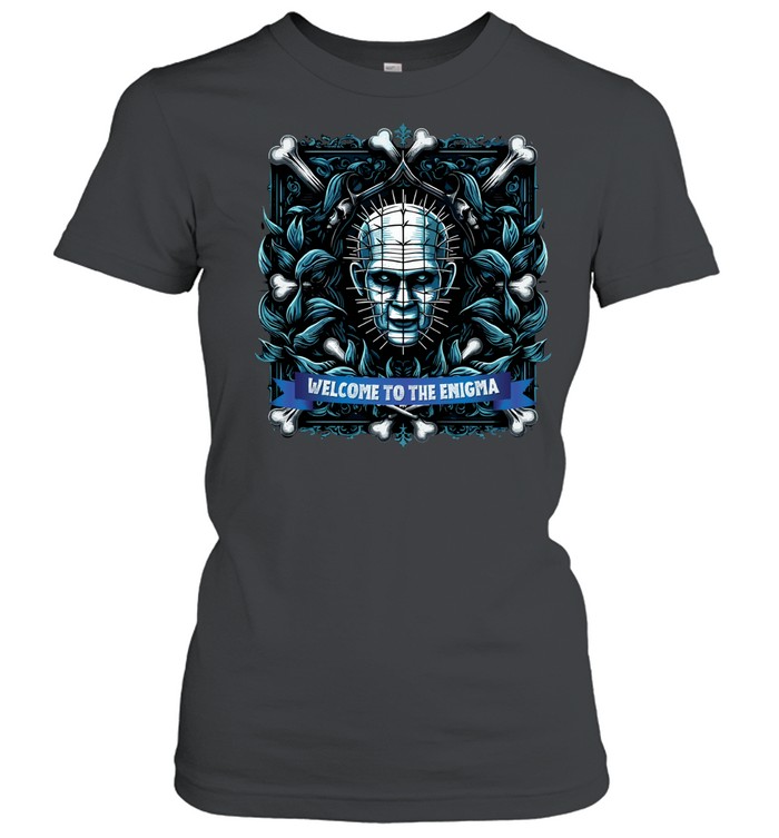 Pinhead Welcome To The Enigma Hellraiser Cenobite Horror Classic Women's T-shirt