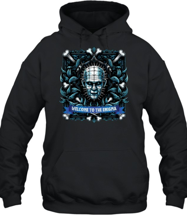 Pinhead Welcome To The Enigma Hellraiser Cenobite Horror Unisex Hoodie