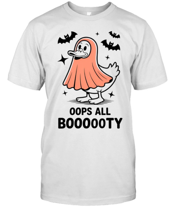 Pink Ghost Silhouette Minimalist Aesthetic Halloween T- Classic Men's T-shirt