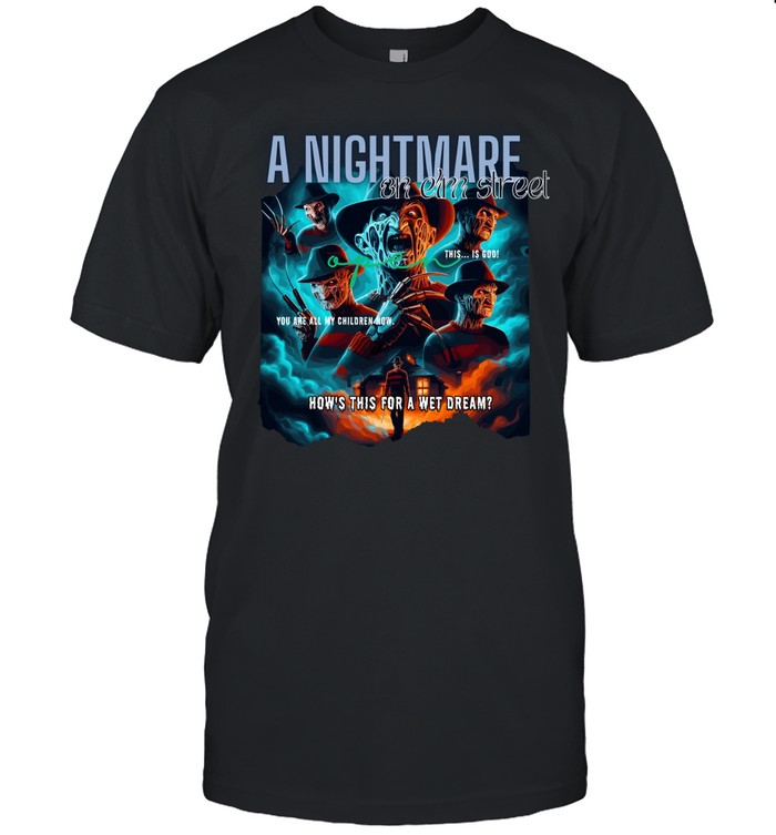 Retro A Nightmare On Elm Street Graphic Tee Freddy Claw Glove Horror Movie Spooky Classic Men's T-shirt Retro A Nightmare On Elm Street Graphic Tee Freddy Claw Glove Horror Movie Spooky Classic Men's T-shirt