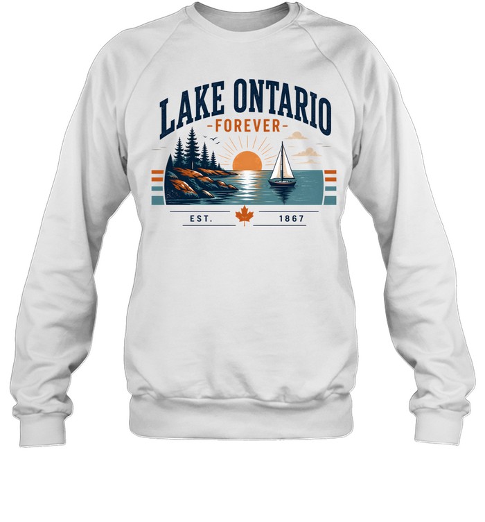 Retro Lake Vacation Graphic Unisex Sweatshirt Retro Lake Vacation Graphic Unisex Sweatshirt