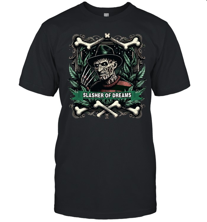 Slasher Of Dreams Freddy Krueger Horror Nightmare Graphic T- Classic Men's T-shirt Slasher Of Dreams Freddy Krueger Horror Nightmare Graphic T- Classic Men's T-shirt