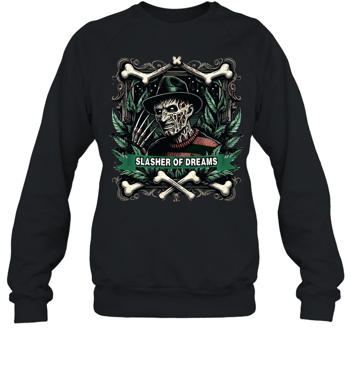 Slasher Of Dreams Freddy Krueger Horror Nightmare Graphic T- Unisex Sweatshirt Slasher Of Dreams Freddy Krueger Horror Nightmare Graphic T- Unisex Sweatshirt