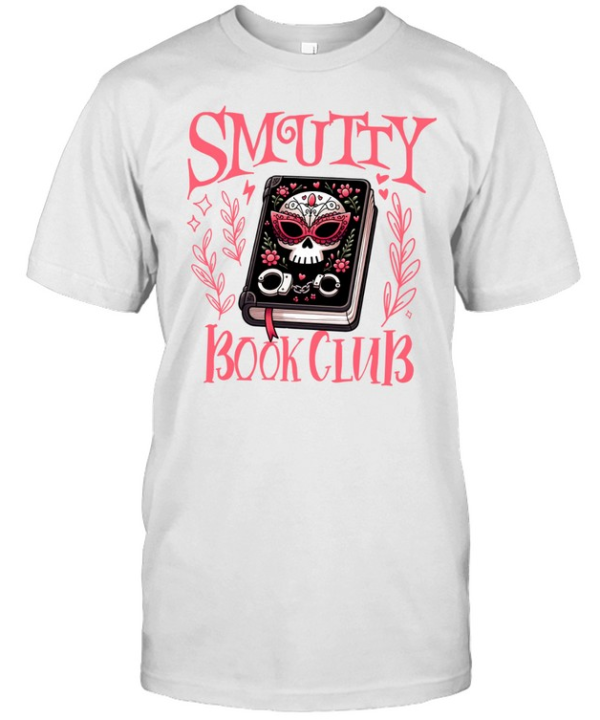 Smutty Book Club Dark Romance Book Lover Halloween T- Classic Men's T-shirt