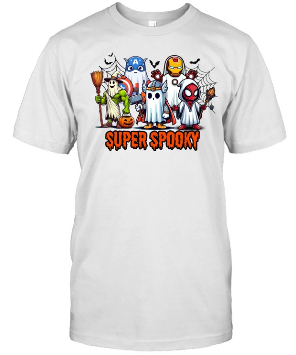 Super Spooky Avengers Ghosts Halloween T- Classic Men's T-shirt