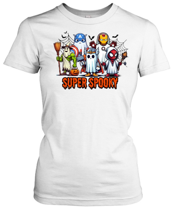 Super Spooky Avengers Ghosts Halloween T- Classic Women's T-shirt