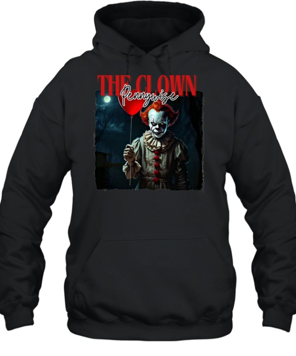 The Clown Pennywise Red Balloon IT Horror Movie Unisex Hoodie