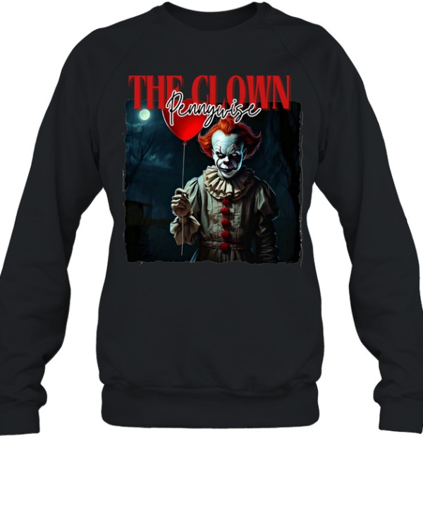 The Clown Pennywise Red Balloon IT Horror Movie Unisex Sweatshirt