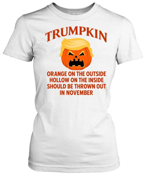 Trumpkin Orange On The Outside Halloween Tee Classic Women's T-shirt