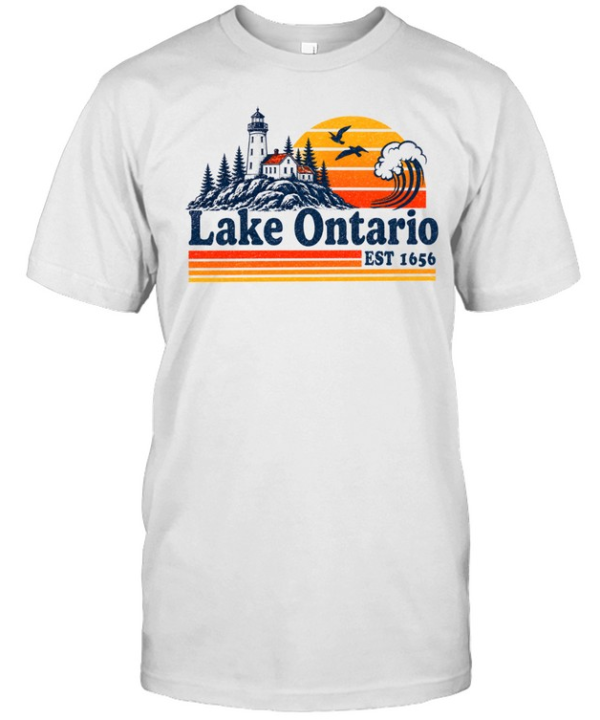 Vintage Lake Ontario Great Lakes Classic Men's T-shirt