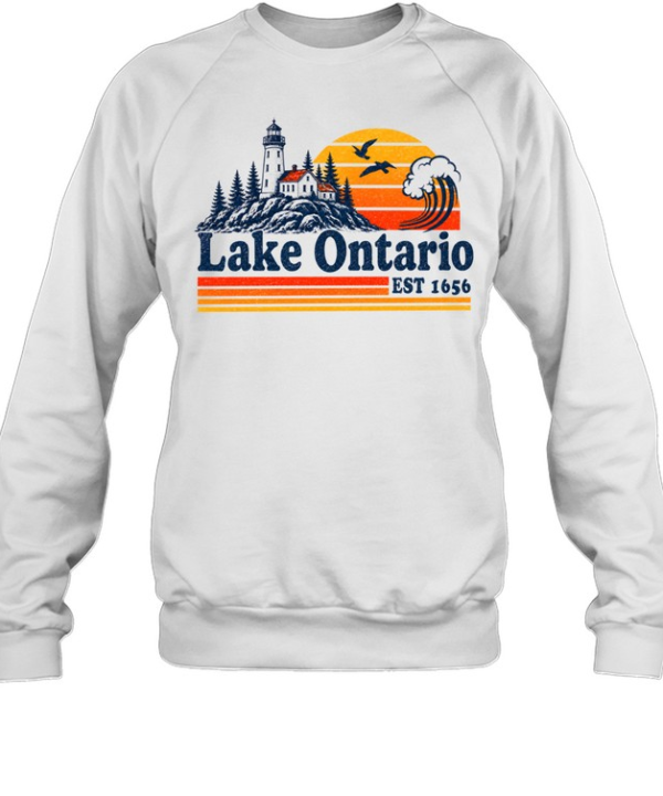 Vintage Lake Ontario Great Lakes Unisex Sweatshirt