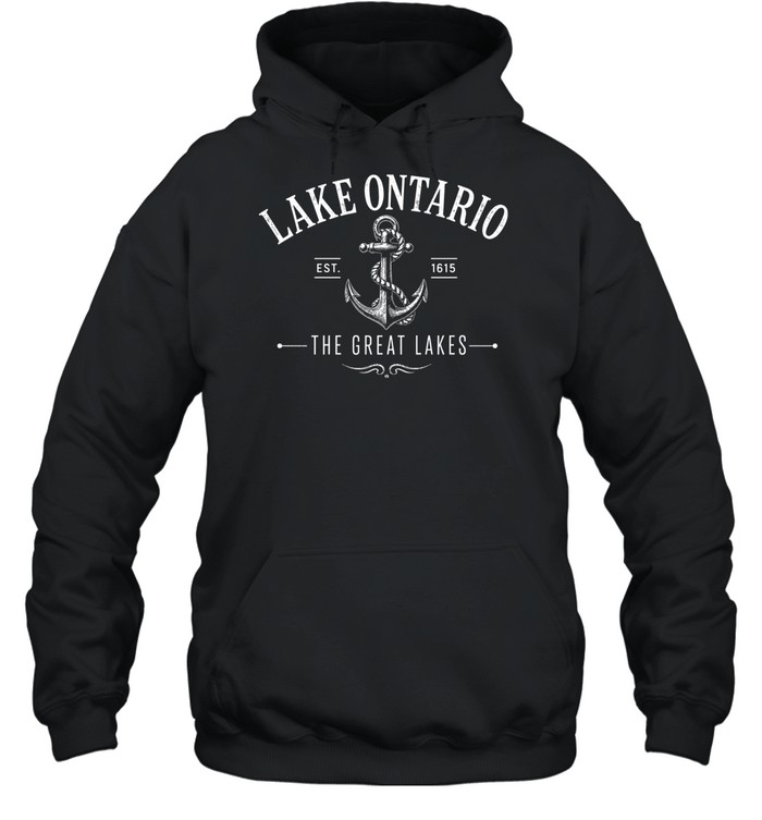 Vintage Lake Ontario Tee Unisex Hoodie Vintage Lake Ontario Tee Unisex Hoodie