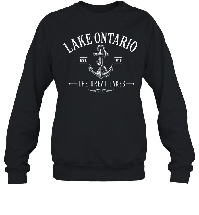 Vintage Lake Ontario Tee Unisex Sweatshirt Vintage Lake Ontario Tee Unisex Sweatshirt