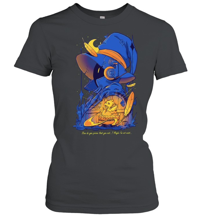 Vivi ornitier how do you prove that exist maybe we don’t black mage hatching chocobo feathers Classic Women's T-shirt