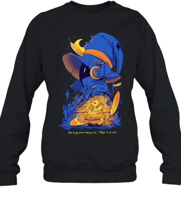 Vivi ornitier how do you prove that exist maybe we don’t black mage hatching chocobo feathers Unisex Sweatshirt